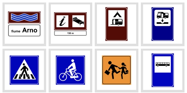 7. Segnali di Indicazione e Segnali Temporaneii e Complementari